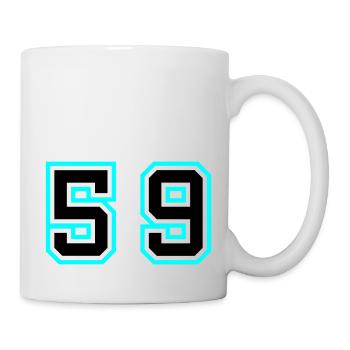 59 Number Symbol - Mug - white - Right