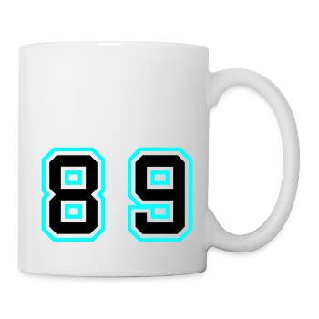 89 Number Symbol - Mug - white - Right