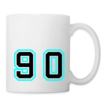 90 Number Symbol - Mug - white - Right