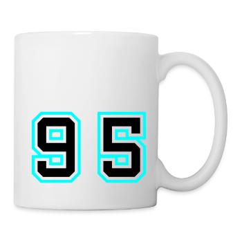 95 Number Symbol - Mug - white - Right