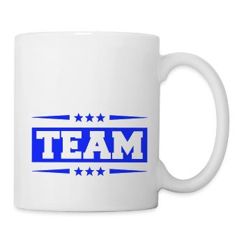 team - Tasse - Weiß - Rechts
