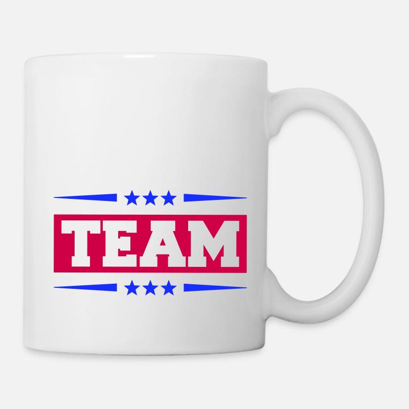 team - Tasse - Weiß