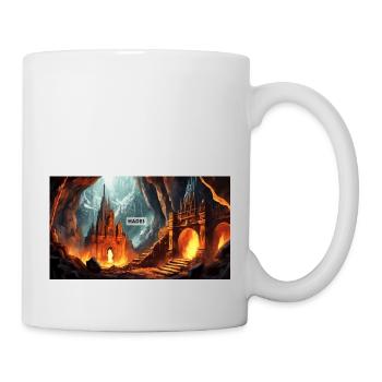 wunderschöne mythische Orte – Avalon - Tasse - Weiß - Rechts