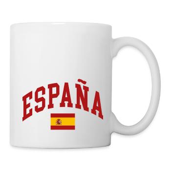 Spanien - Tasse - Weiß - Rechts