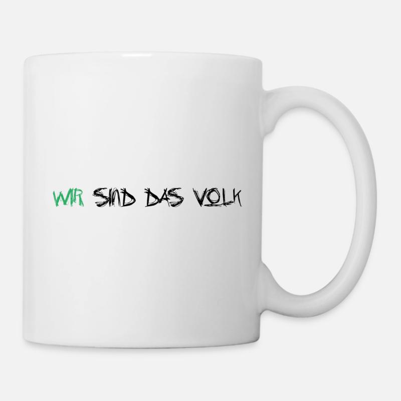 Wir sind das Volk - Tasse - Weiß