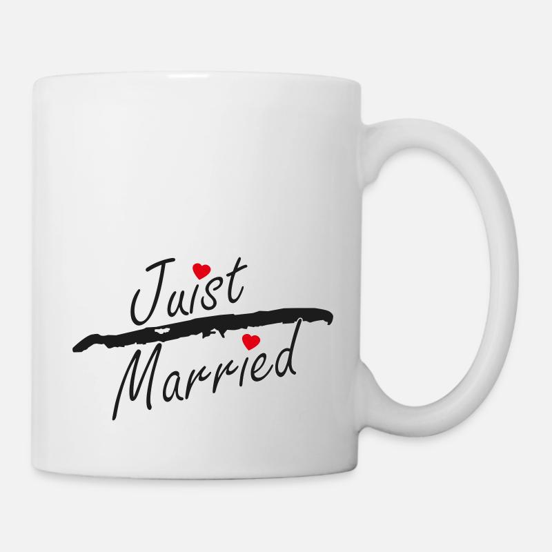 Juist Married Insel - Tasse - Weiß