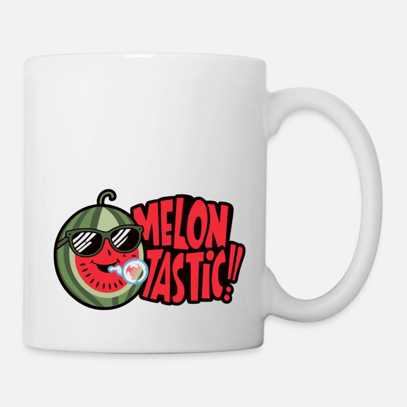 MELONE TASTIC - Tasse - Weiß