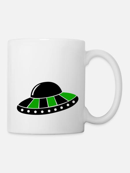 OVNI - Mug blanc - blanc