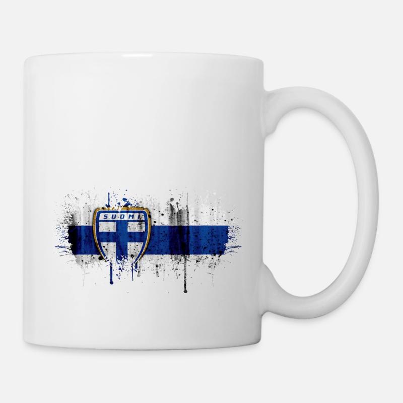 Finlande Suomi helsinki scandinavie viking fine FIN - Mug blanc - blanc