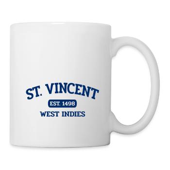 Saint Vincent - Kingstown - Karibik - West Indies - Tasse - Weiß - Rechts