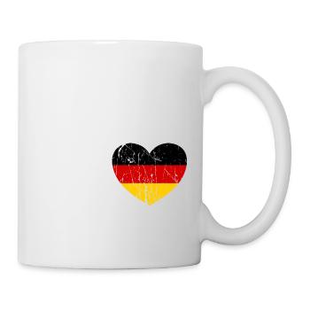 Die Wahl für Deutschland - Tasse - Weiß - Rechts