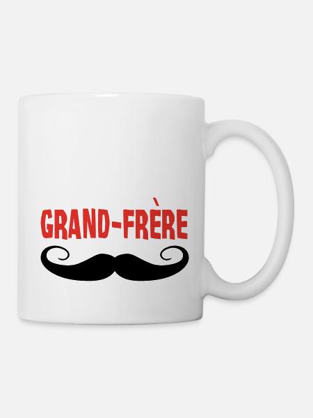 Grand Frère - Mug blanc - blanc