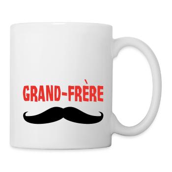 Grand Frère - Mug blanc - blanc - Droite