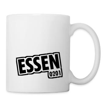Essen - 0201 - Indicatif régional - Slogan - Mug blanc - blanc - Droite