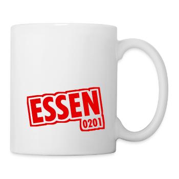Essen - 0201 - Indicatif régional - Slogan - Mug blanc - blanc - Droite