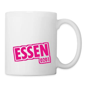 Essen - 0201 - Indicatif régional - Slogan - Mug blanc - blanc - Droite