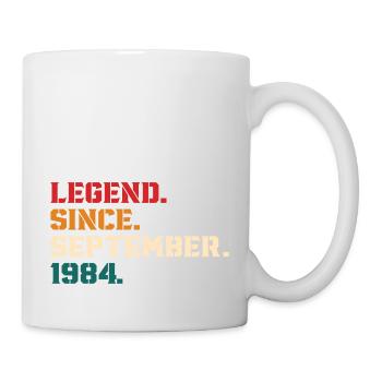 Legend Since September 1984 - Mug - white - Right
