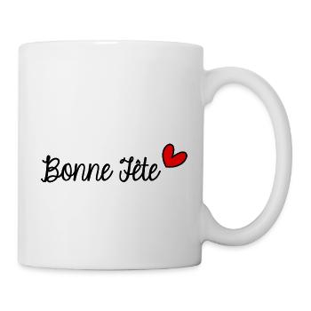 FROHER VATERTAG. PAPA. VATERTAG - Tasse - Weiß - Rechts