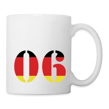 6 Number Jersey Germany - Mug - white - Right