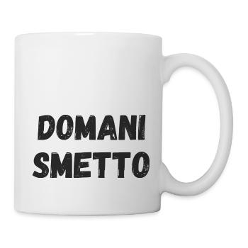 Tomorrow I'll quit - Mug - white - Right