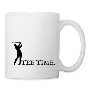 Tee time ! - Mug blanc - blanc - Droite