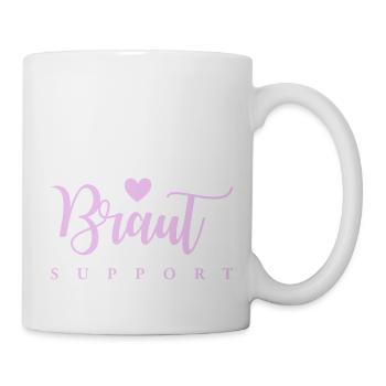 braut support - Tasse - Weiß - Rechts