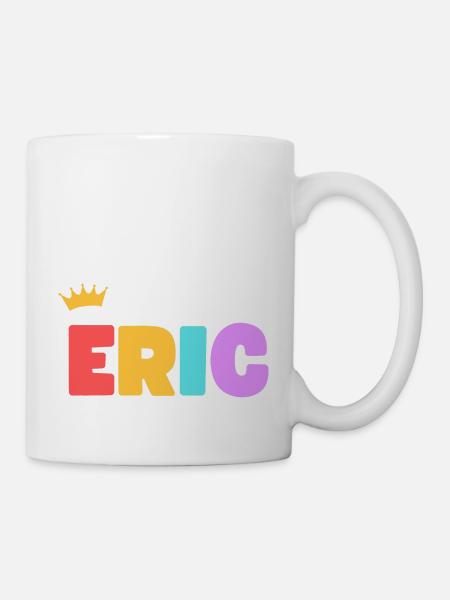 ERIC! Personnalisable - Mug blanc - blanc