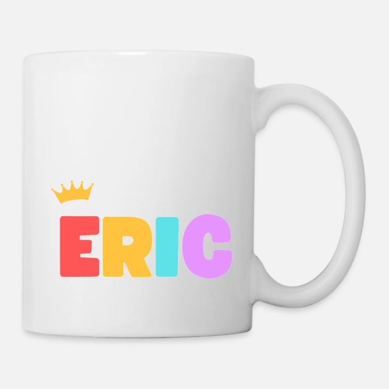 ERIC! Personnalisable - Mug blanc - blanc