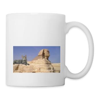 Cat and Sphinx - Mug - white - Right