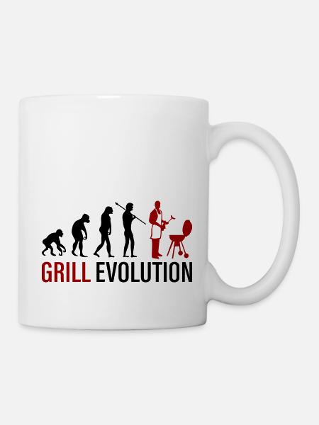 grill evolution - Tasse - Weiß