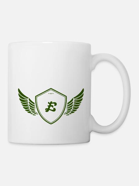 wappen e - Tasse - Weiß