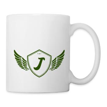wappen j - Tasse - Weiß - Rechts