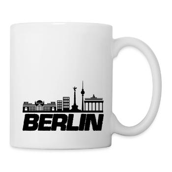 berlin skyline 1 - Tasse - Weiß - Rechts