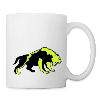 tiger 02 - Tasse - Weiß - Rechts