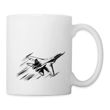 Combattant - Mug blanc - blanc - Droite