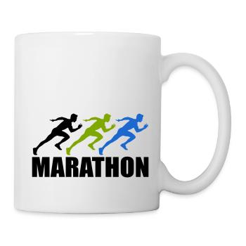 marathon - Mug - white - Right