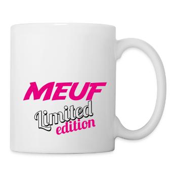 MEUF LIMITED EDITION - Mug blanc - blanc - Droite