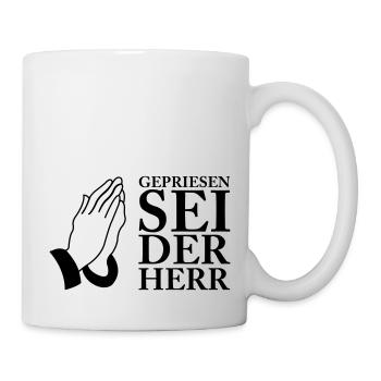 Louange au Seigneur 01 - Mug blanc - blanc - Droite