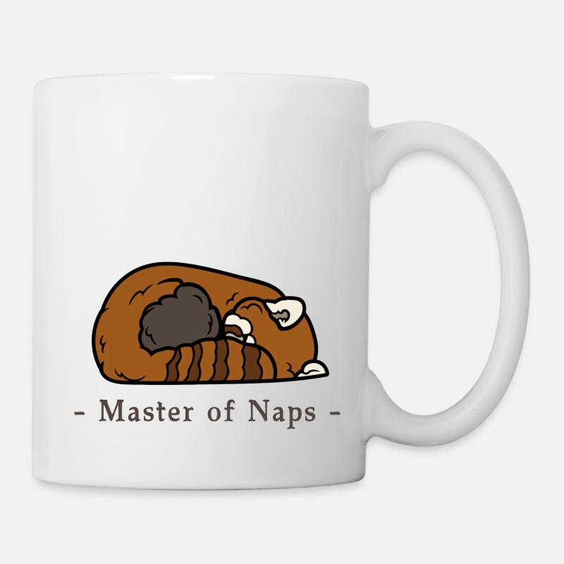 Master of Naps - Tasse - Weiß