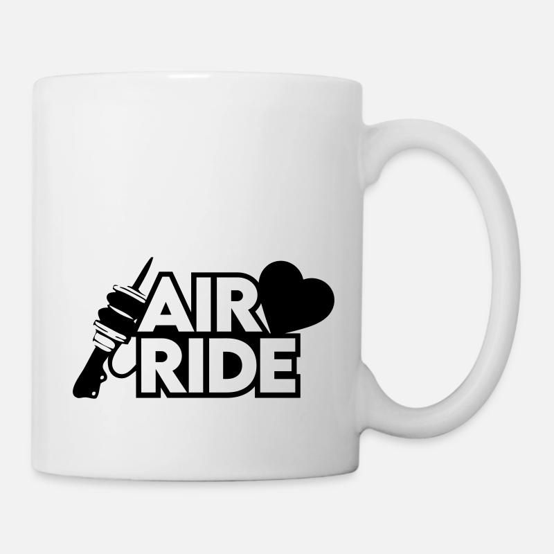 Airride Liebe Herz - Tasse - Weiß