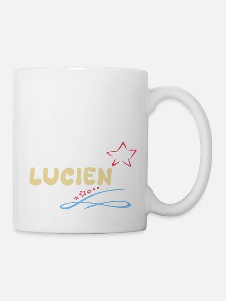 Geschenk Lucien - Tasse - Weiß