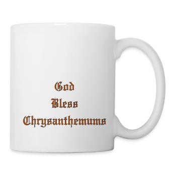 GodBlessChrysanthemums - Mug - white - Right