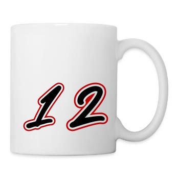 12 Number - Mug - white - Right