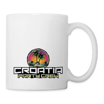 Croatia Party Crew Vacation - Mug - white - Right