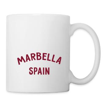 Marbella Spain Spanien Espana - Tasse - Weiß - Rechts