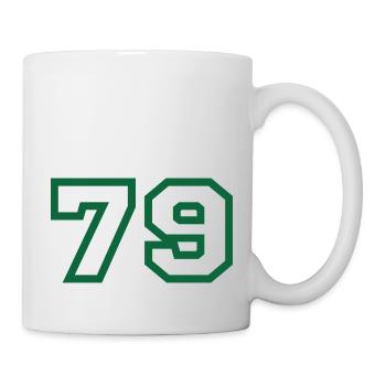 Number 79 sport - Mug - white - Right
