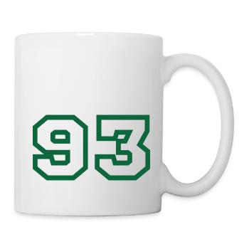 Number 93 sport - Mug - white - Right