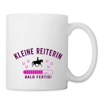 Reiterin - Tasse - Weiß - Rechts