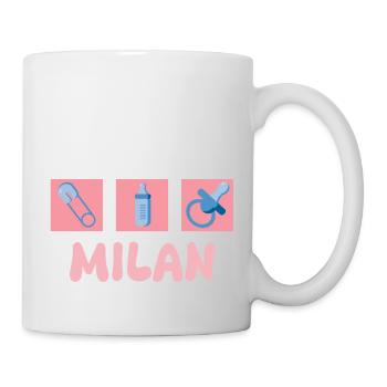 Pacifier Milan - Mug - white - Right