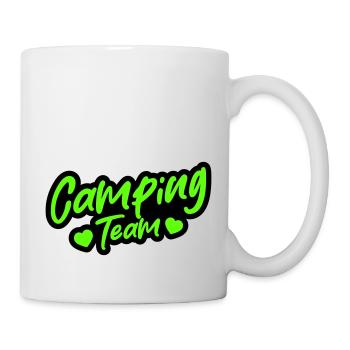 Camping Team - Tasse - Weiß - Rechts